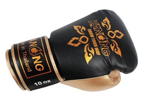 Kanong Muay Thai Gloves Thai Power Blackgold