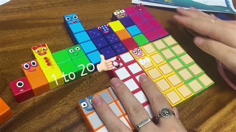 How To Make A Magnet Numberblocks Cube 넘버블럭스 자석 큐브 만들기 Youtube