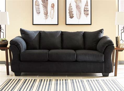 Darcy Black Sofa By Signature Design By Ashley 1 Reviews Furniturepick