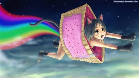 Nyan Cat Girl By Johannady2 On Deviantart