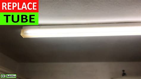 How To Change A Fluorescent Tube Youtube
