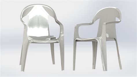 The jump chair design is a unique furniture design which blends the famous contemporary chairs with creative way of expression. Solidworks 2016 - Plastic chair. - YouTube