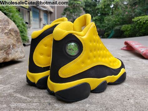 Air Jordan 13 Retro Bumblebee Yellow Black Mens Shoes 17000