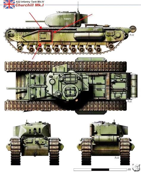 A22 Infantry Tank Markiv Churchill I 1941 Army Vehicles Armored