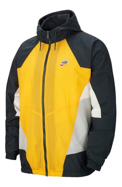 Nike Heritage Essentials Windrunner Zip Through Hooded Woven Jacket In