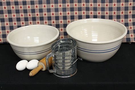 Usa Stoneware Mixing Bowls