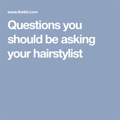 Questions You Should Be Asking Your Hairstylist This Or That