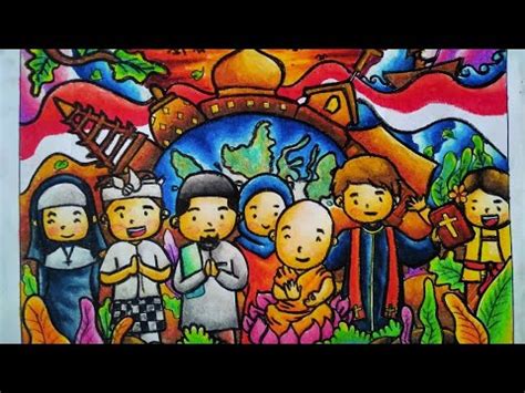 Mewarnai Tema Keragaman Budaya Dan Agama Dalam Satu Kesatuan YouTube