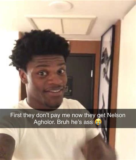 Nfl Hate Memes On Twitter Lamar Jacksons Snapchat Story