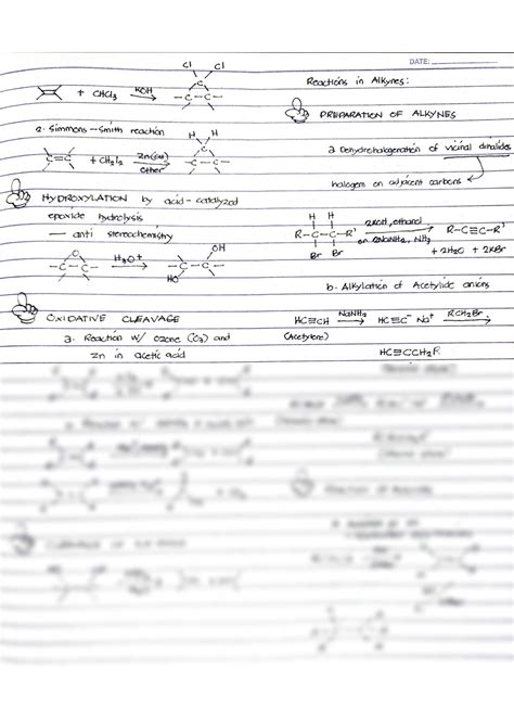 Solution Organic Chemistry Reactions Of Alkenes And Alkynes Studypool