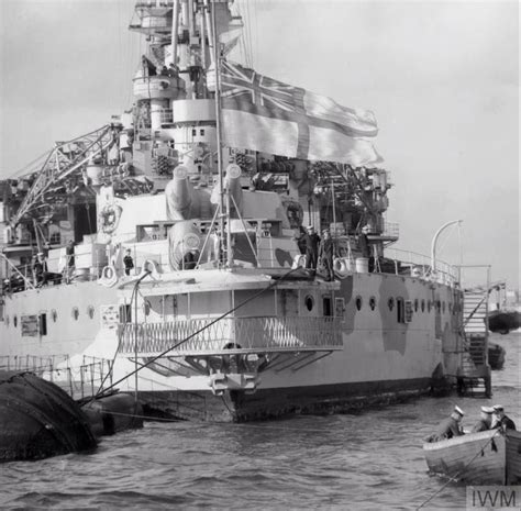 15 In Queen Elizabeth Class Battleship HMS Warspite She Accumulated