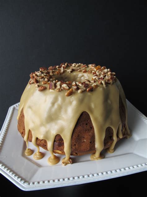 Apple Pecan Spice Cake With Cream Cheese Filling