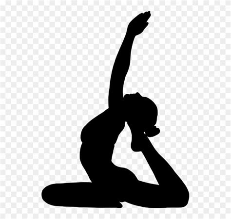 Find Hd Transparent Yoga Poses Black And White Hd Png Download To
