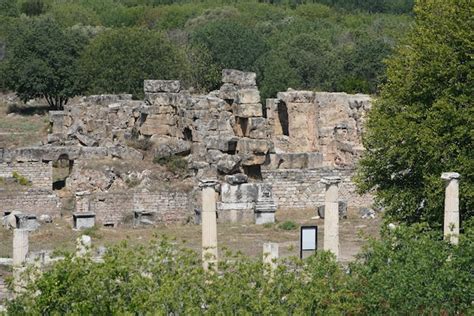 Premium Photo Hadrianic Baths In Aphrodisias Ancient City In Aydin