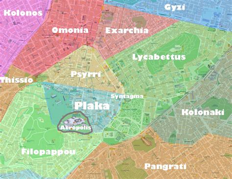 El ciudad de atenas se extiende sobre una llanura de la península de ática o cuenca ática. ¿Dónde Alojarse en Atenas? Hoteles (Baratos) por Zonas ...