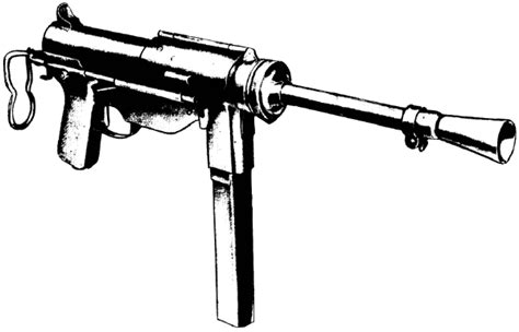 M3 45 Caliber Submachine Gun