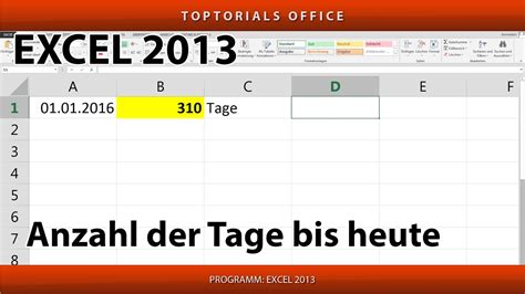 In dieser kostenlosen lektion zeigen neben unserem sverweis artikel ist die excel wenn dann funktion (oder einfach wenn formel. Anzahl vergangener Tage bis heute berechnen (Excel ...