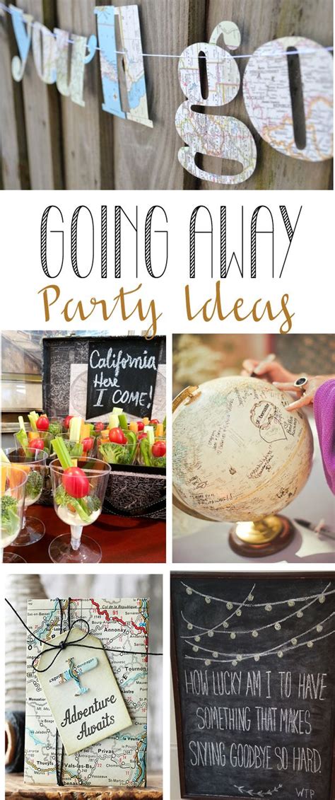 Then you are in the right place! Remodelando la Casa: Going Away Party Ideas | Going away ...