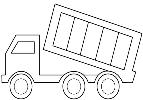 Rhonda pitre february 8, 2018 at 5:44 pm. printable coloring pages trucks | Printable dump-truck ...
