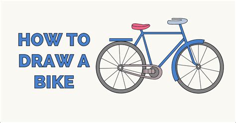 How to draw cute bike step by step learn drawing a bike very easy and simple for kids.this is a bike drawing video for kids How to Draw a Bike - Really Easy Drawing Tutorial