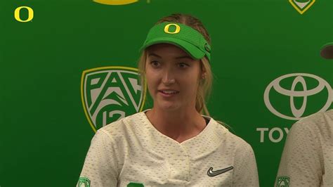 She is a softball player who played as an outfielder for the university of oregon ducks. Haley Cruse and Shaye Bowden Post Portland St. Doubleheader Sweep - YouTube