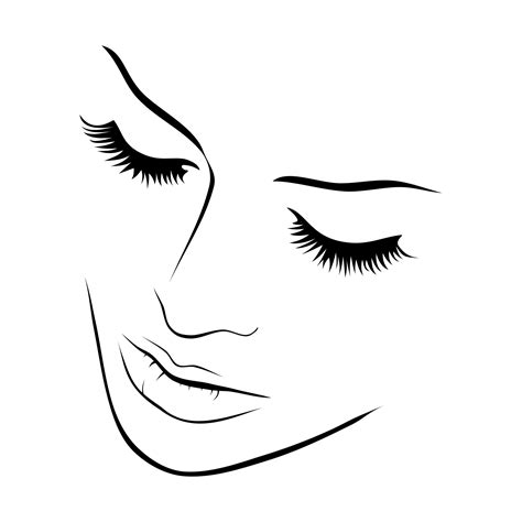 Download Vector for free use: Sad woman vector