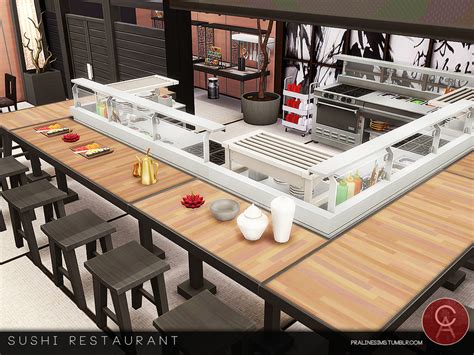 The Sims Resource Sushi Restaurant