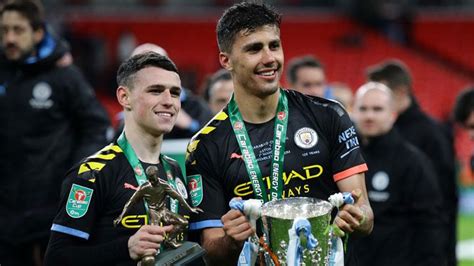 Watch the premier league event: Manchester City Beat Villa to Win Third Straight Carabao ...