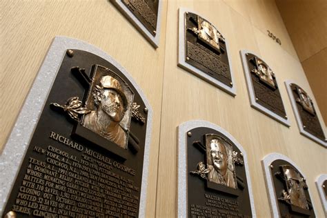 Inside The Baseball Hall Of Fame Plaque Gallery American Profile