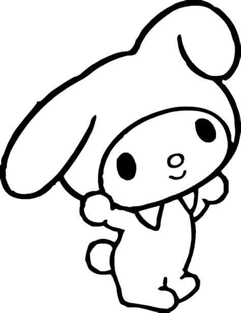 My Melody Coloring Pages Best Coloring Pages For Kids