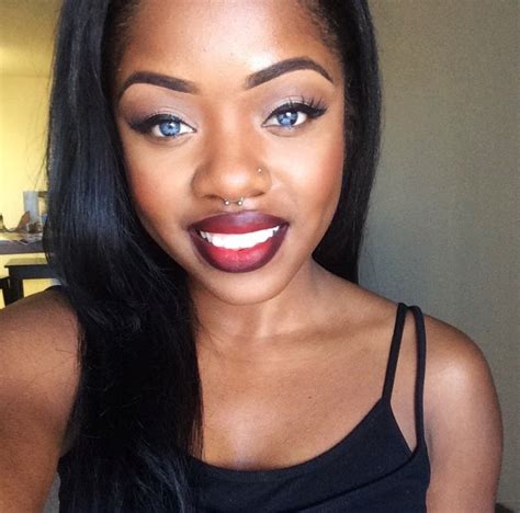 Eye color is a polygenic phenotypic character determined by two distinct factors: Black People With Beautiful Blue Eyes - HijabiWorld