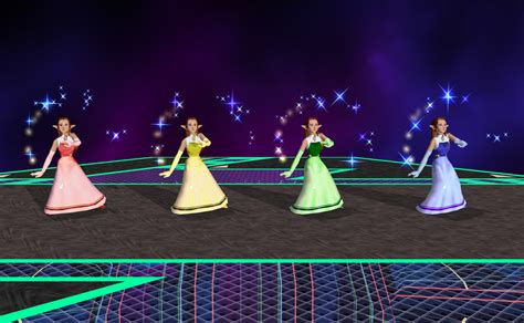 Six Maidens Zelda Super Smash Bros Melee Mods