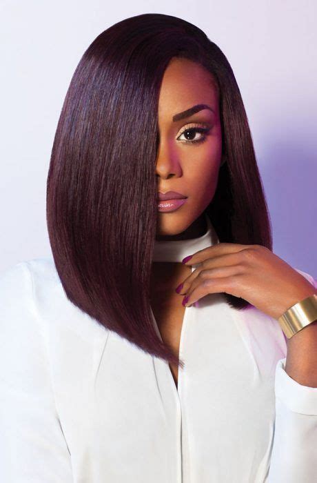 Magnificent Shoulder Length Hairstyles For Black Women Visually