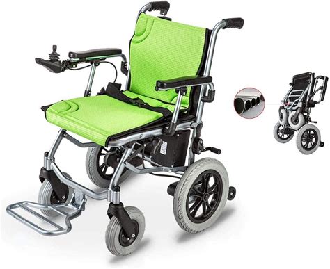 kfmjf fauteuil roulant électrique pliable et léger batterie au lithium