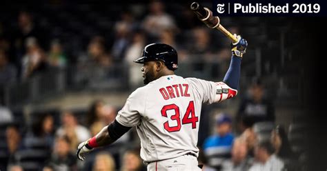 Retired Red Sox Slugger David Ortiz Is Shot In Dominican Republic The New York Times
