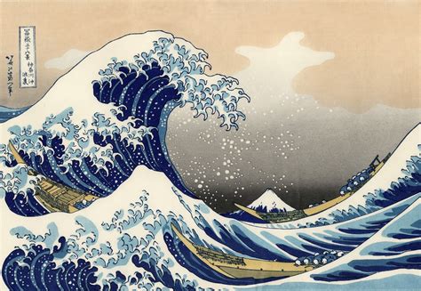 Culture Mechanism Katsushika Hokusai The Great Wave Off Kanagawa