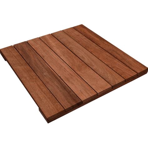 Jatoba Deck Tiles 20 X 20 Smooth Advantage Lumber