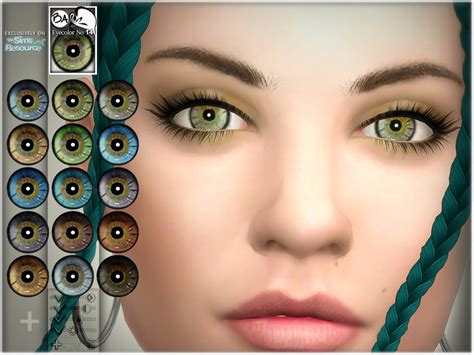 The Sims Resource Natural Eye Colors 14