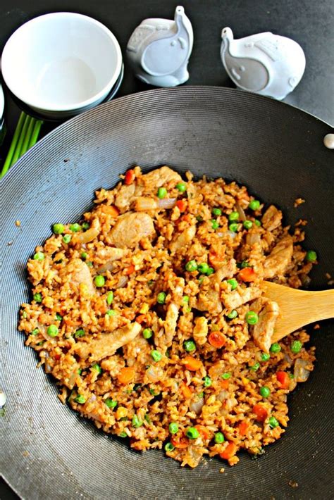 This recipe was created with a roast pork tenderloin leftover, some green onions, and common vegetables. Pork Teriyaki Fried Rice ~ Leftover rice, extra teriyaki ...