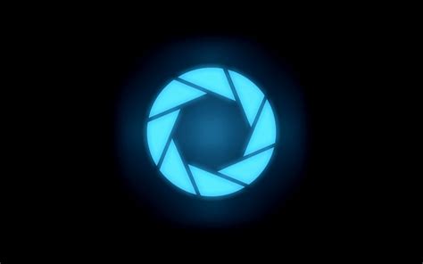 Wallpaper Portal Game Aperture Laboratories Logo Valve Portal 2