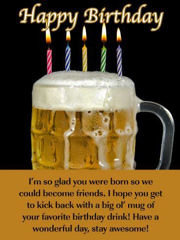 Beer Happy Birthday Memes For Women