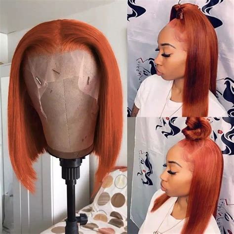 Ginger Orange Hair Wig Antonetta Zielinski