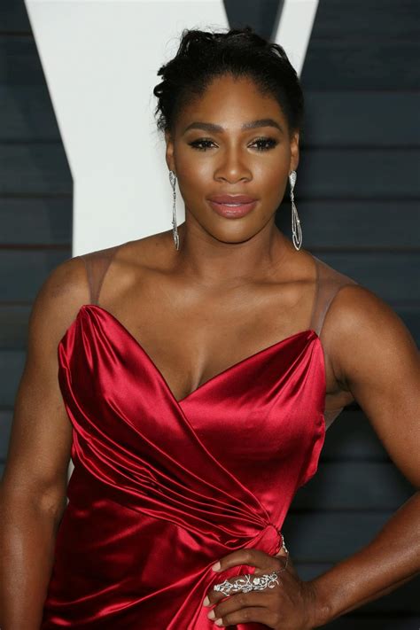 Ladies In Satin Blouses Serena Williams Red Satin Dress