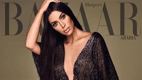 Kim Kardashian Transforms Into Cher In New Harpers Bazaar