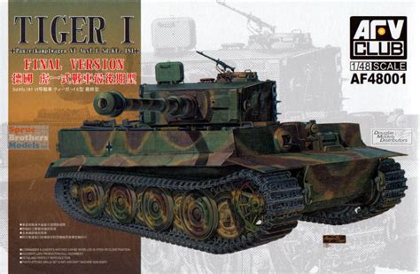 Afv48001 148 Afv Club Tiger I Ausf E Sdkfz181 Final Version Sprue