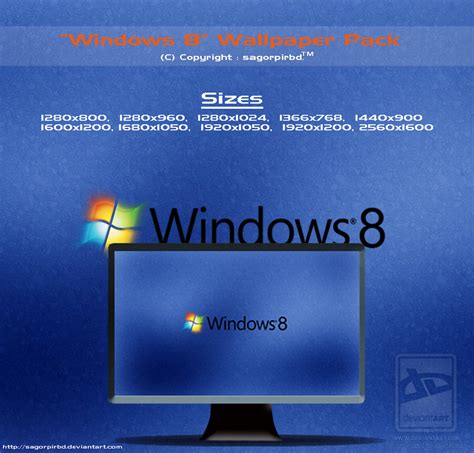 Windows 8 Wallpaper Pack1 By Sagorpirbd On Deviantart