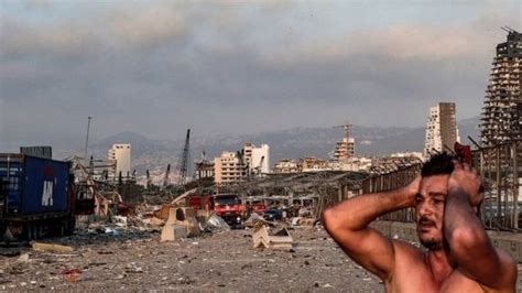 Ledakan Non Nuklir Terbesar Beirut Hancurkan Separuh Kota Dan Picu