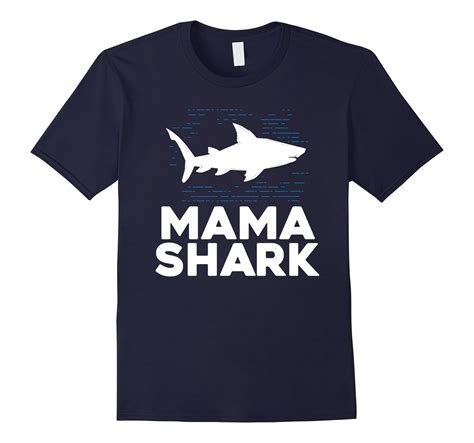 Mama Shark Best Mom T Shirt Fun Shark Lover Summer T Art Artvinatee