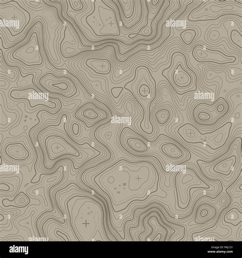 Seamless Topographic Map Contour Background Topo Map With Elevation