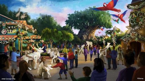 Spend The Holidays At Animal Kingdom With New Decor And Entertainment